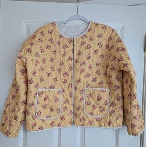 Women's Quilted Floral Jacket
